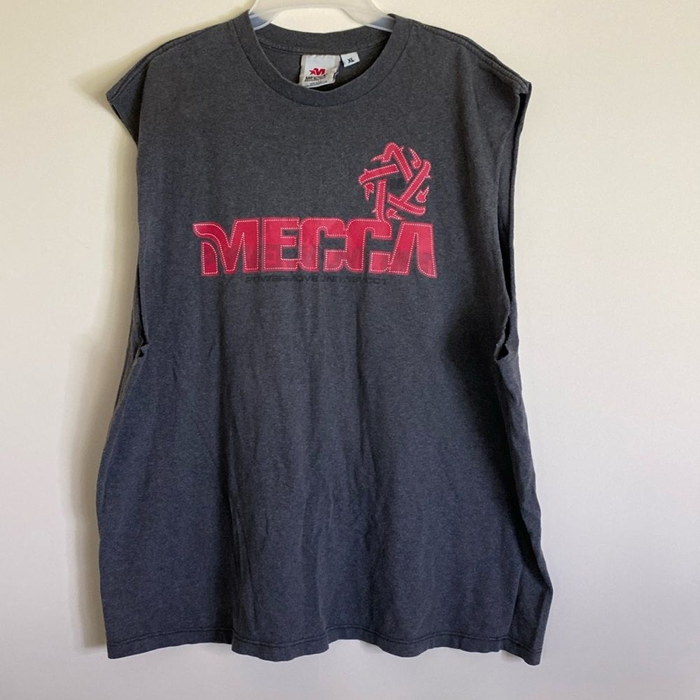 Mecca Since Day One - XL Cut off tee Y2K